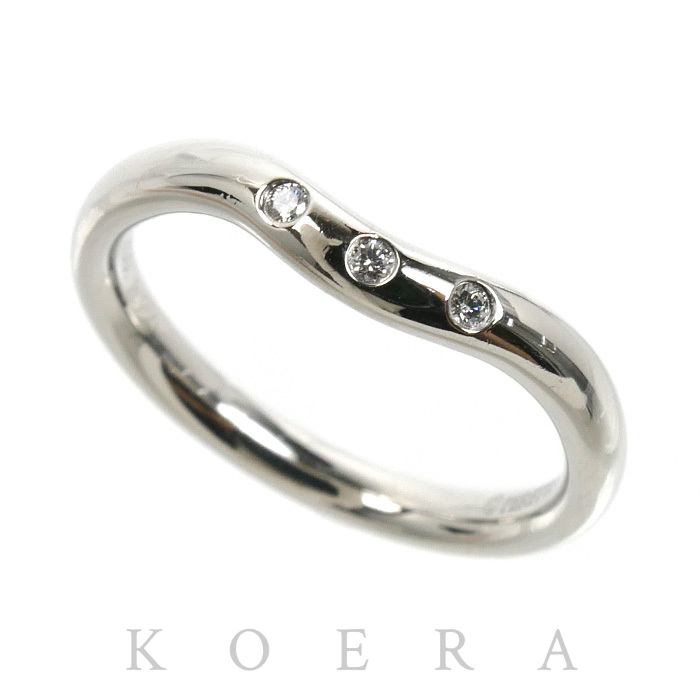 TIFFANY&Co. ティファニー Pt950プラチナ リング・指輪 60016926 ダイヤモンド 6号 3.7g レディース【中古】【美品】