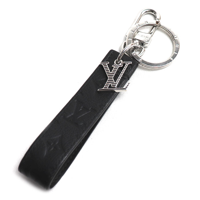 LOUIS VUITTON ルイ・ヴィトン キーホルダー・ドラゴンヌ キーホルダー モノグラムシャドウ ブラック M01298 メンズ【中古】