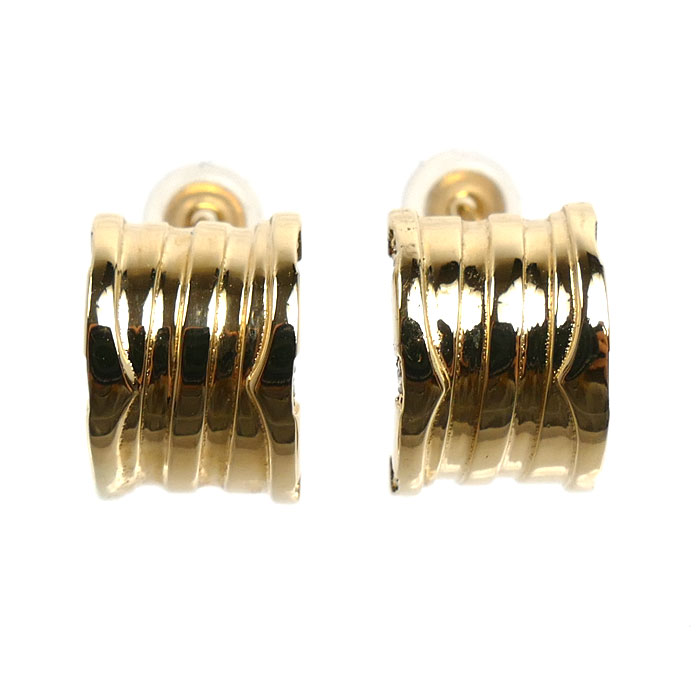 K18YG イエローゴールド ピアス ダイヤモンド0.05ct/0.05ct 2.0g レディース【中古】【美品】