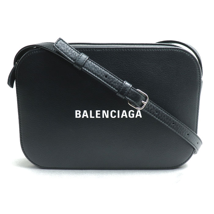 BALENCIAGA バレンシアガ エブリデイ カメラバッグ スモール  ショルダーバッグ ブラック 552370 ユニセックス【中古】【美品】