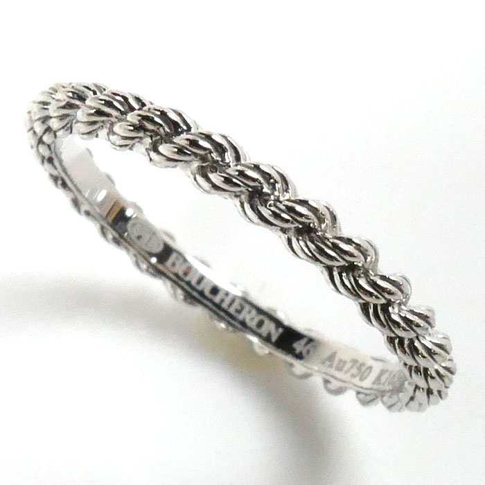 Boucheron ブシュロン K18WG ホワイトゴールド セルパンボエム リング・指輪 5.5号 46 1.4g レディース【中古】【美品】