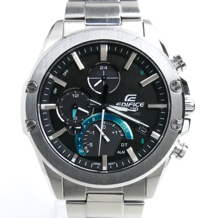 CASIO カシオ エディフィス クロノグラフ 腕時計 ソーラー EQB-1000YD-1AJF メンズ【中古】