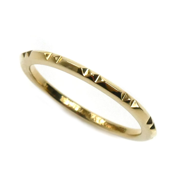 TIFFANY&Co. ティファニー K18YG イエローゴールド トゥルーバンド リング・指輪 11号 1.9g レディース【中古】【美品】