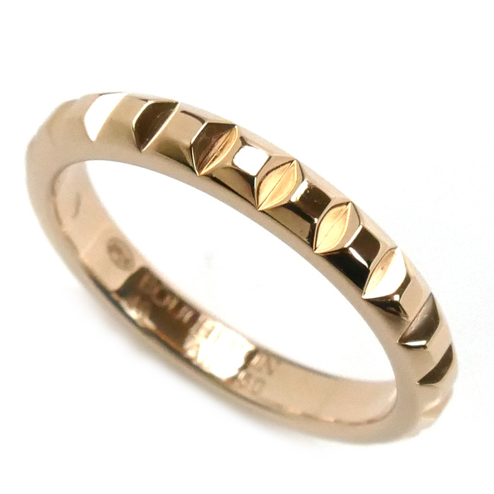 Boucheron ブシュロン K18PG ピンクゴールド クルドパリ ミディアム リング・指輪 JAL0010849 9号 49 3.2g レディース【中古】【美品】
