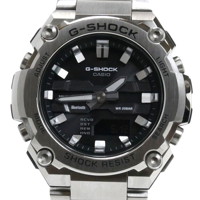 CASIO カシオ G-SHOCK G-STEEL 腕時計 ソーラー GST-B600D-1AJF メンズ【中古】
