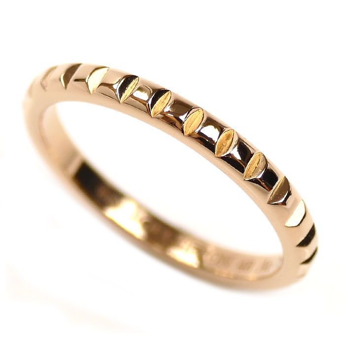 Boucheron ブシュロン K18PG ピンクゴールド キャトル クルドパリ リング・指輪 JAL01164 8号 48 2.0g レディース【中古】