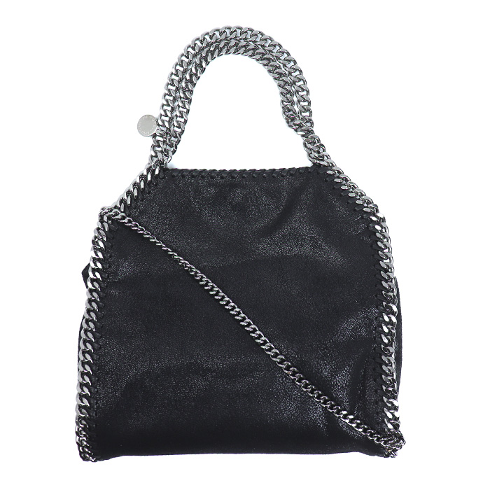 Stella McCartney ステラマッカートニー ファラベラ ミニ トート 2Wayショルダーバッグ ブラック 371223 W9132 1000 レディース【中古】