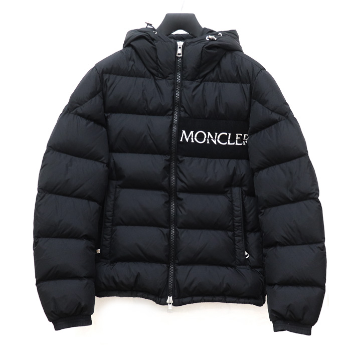MONCLER モンクレール AITON ダウンジャケット ブラック D20914188405 68352 IC 1 メンズ【中古】