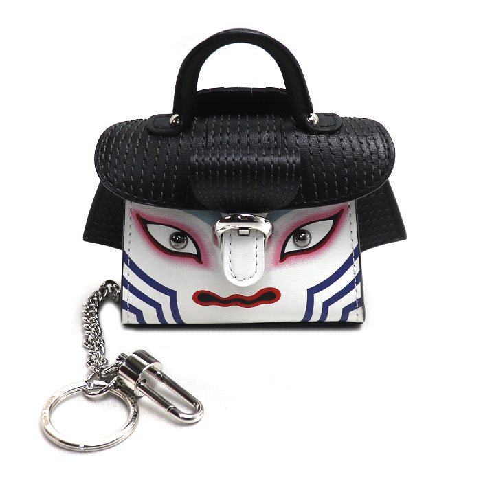 DELVAUX  ミニアチュール ニッポン  Kabuki（歌舞伎） DLAE0426AAM0ANYPA ミニチャーム レディース【中古】【美品】