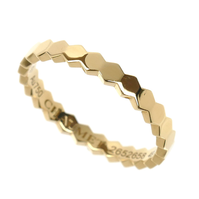 Chaumet ショーメ K18YG イエローゴールド ビーマイラブ リング・指輪 081885 9号 49 1.8g レディース【中古】【美品】