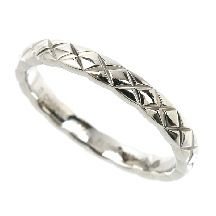 CHANEL シャネル Pt950プラチナ ココクラッシュ リング・指輪 15号 56 4.8g レディース【中古】【美品】