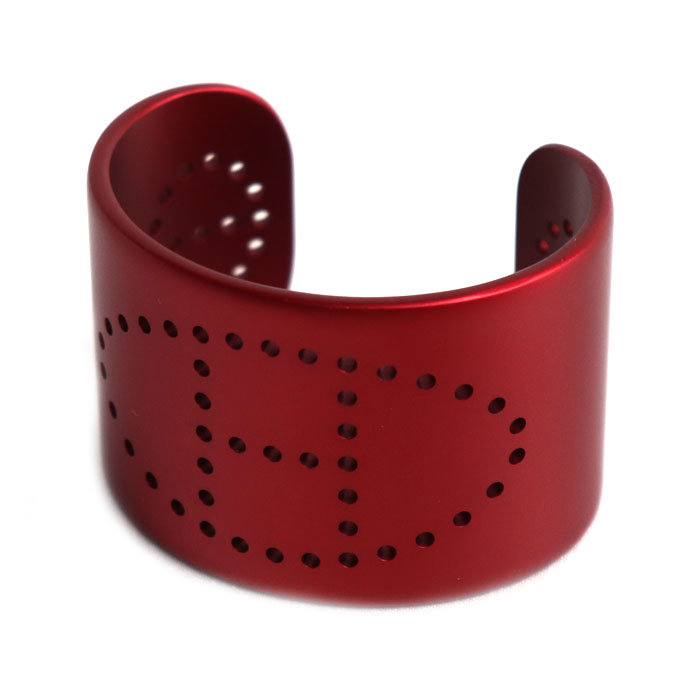 HERMES エルメス アルミ エブリン カフ バングル  33.9g レディース【中古】