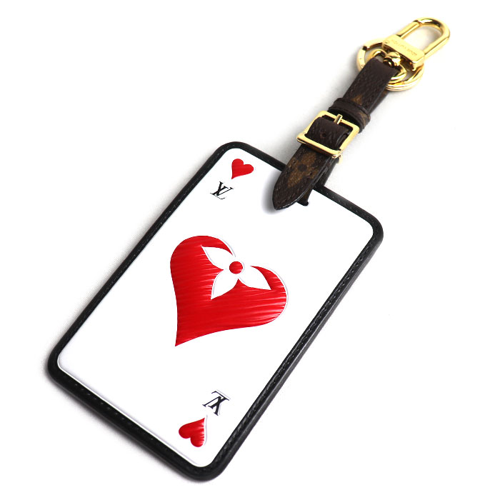LOUIS VUITTON ルイ・ヴィトン バッグチャーム ビジュー サック タグ・ゲーム・オン カード キーホルダー MP2912 レディース【中古】【美品】