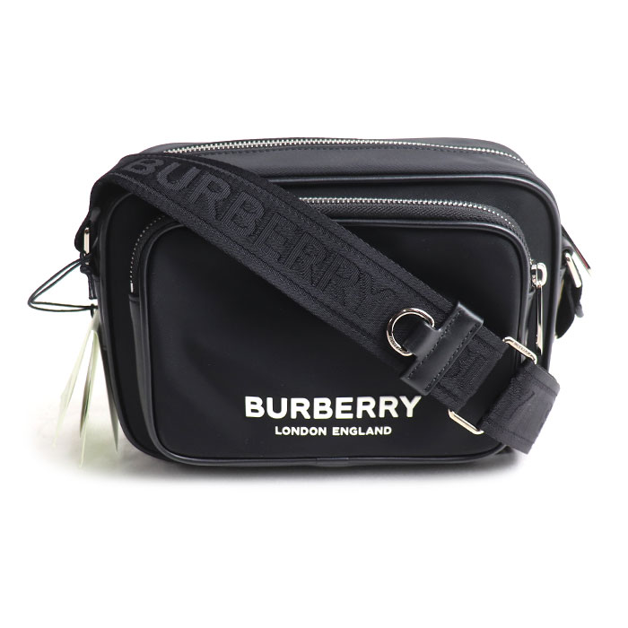 BURBERRY バーバリー PADDY PN9 ショルダーバッグ ブラック 8049094 メンズ【中古】【極美品】