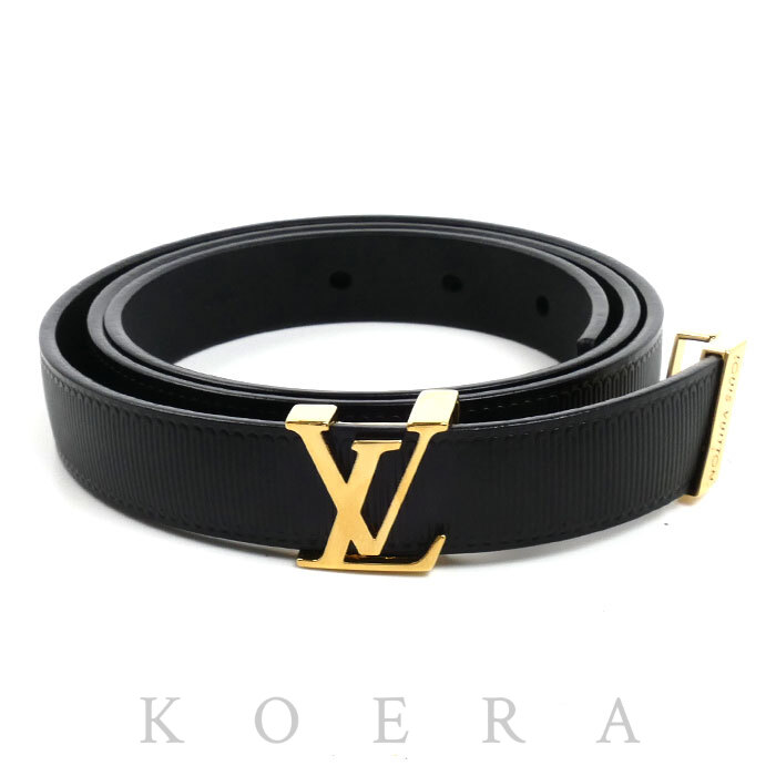 LOUIS VUITTON ルイ・ヴィトン サンチュール クチュール ベルト ブラック M9578 レディース【中古】【美品】