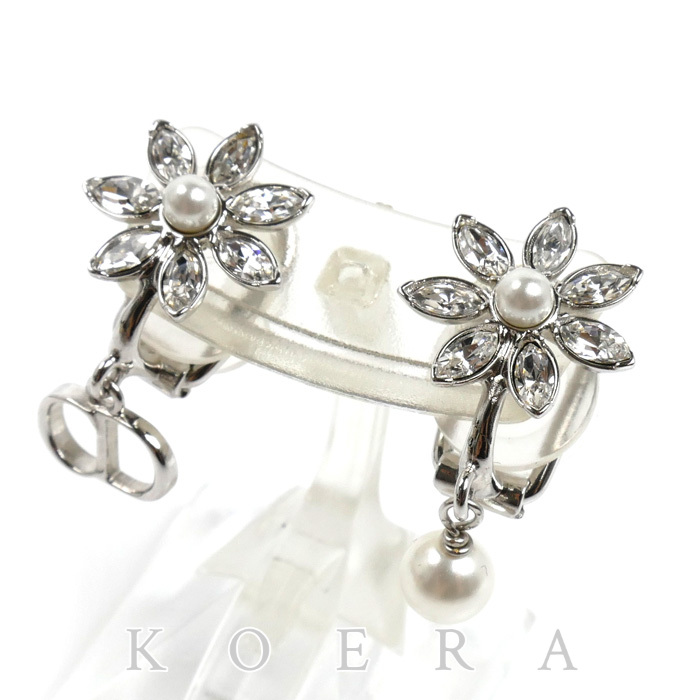 Dior ディオール メタル Bloom in Dior イヤリング E4898WOMCY D001 3.1g レディース【中古】【美品】