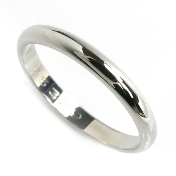 CARTIER カルティエ Pt950プラチナ 1895 ウェディング リング・指輪 B4012552 11.5号 52 2.9g レディース【中古】【美品】