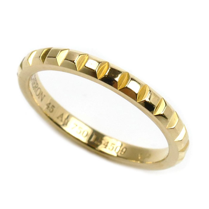 Boucheron ブシュロン K18YG イエローゴールド クルドパリ スモール リング・指輪 JAL0116545 5号 45 2g レディース【中古】【美品】