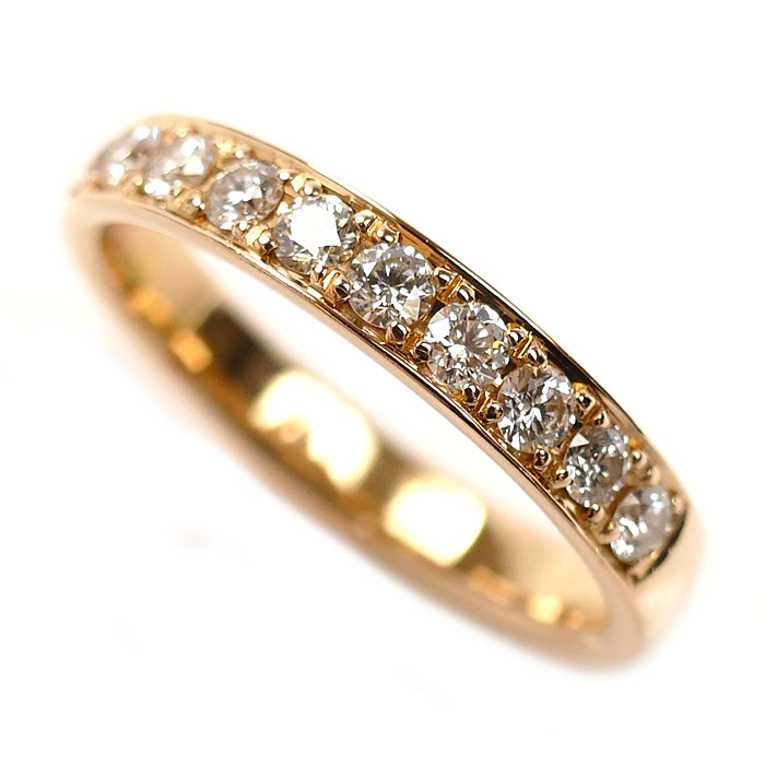 Vendome Aoyama ヴァンドーム青山 K18PG ピンクゴールド ダイヤ リング・指輪 ダイヤモンド0.33ct 9号 3.0g レディース【中古】