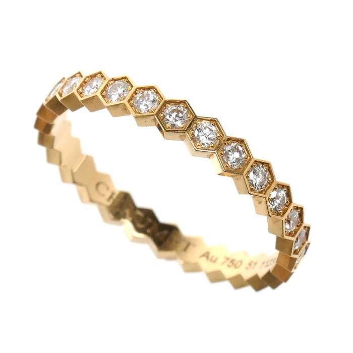Chaumet ショーメ K18PG ピンクゴールド ビーマイラブ ダイヤ  リング・指輪 081935 ダイヤモンド 10.5号 51 1.6g レディース【中古】