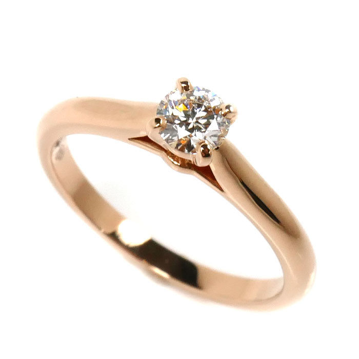 CARTIER カルティエ K18PG ピンクゴールド 1895 ソリテール リング・指輪 ダイヤモンド0.25ct 9号 49 2.5g レディース【中古】【美品】