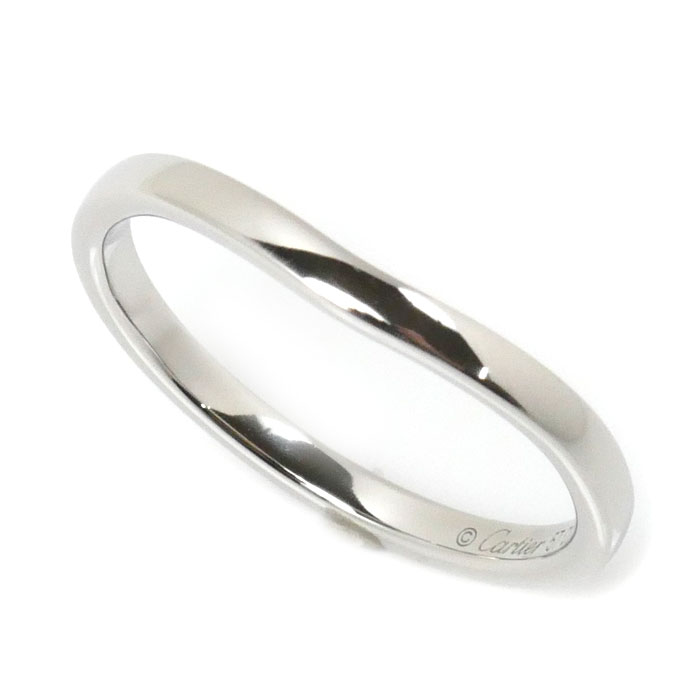 CARTIER カルティエ Pt950プラチナ バレリーナ リング・指輪 B4092857 16.5号 57 3.6g ユニセックス【中古】【美品】