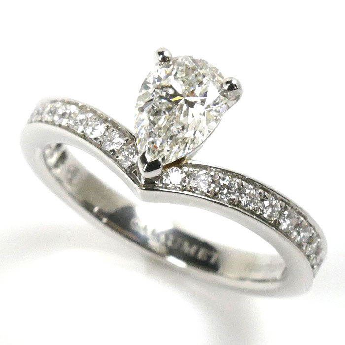 Chaumet ショーメ Pt950プラチナ ジョセフィーヌ エグレット リング・指輪 J3OG00-047 ダイヤモンド0.54ct 7号 4g レディース【中古】【美品】