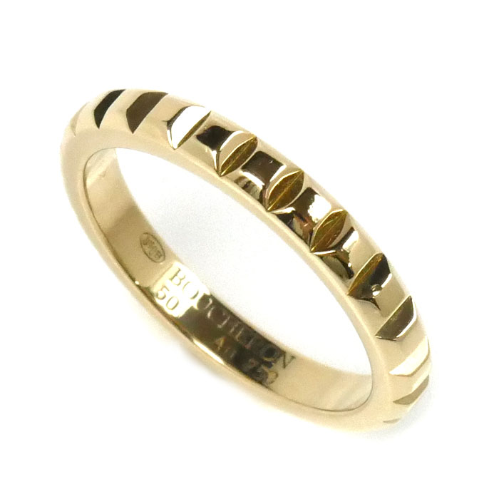 Boucheron ブシュロン K18YG イエローゴールド キャトル クルド パリ リング・指輪 JAL01165 10号 50 3.5g レディース【中古】
