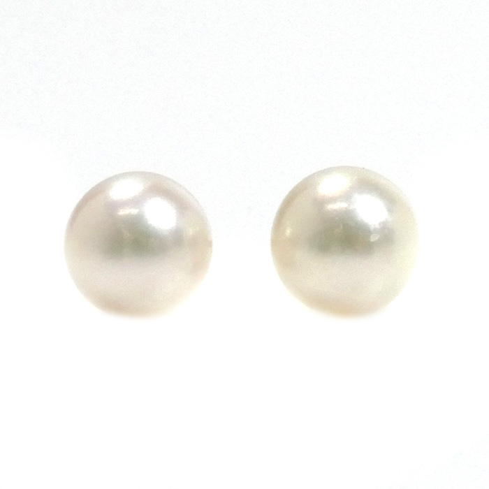 TIFFANY&Co. ティファニー K18YG イエローゴールド ピアス パール約7.1/7.2mm 2.0g レディース【中古】