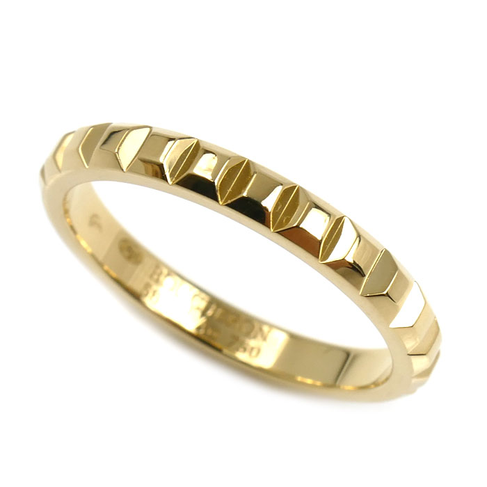 Boucheron ブシュロン K18YG イエローゴールド キャトル クルドパリ ミディアム リング・指輪 JAL00008 15.5号 56 3.9g レディース【中古】【美品】