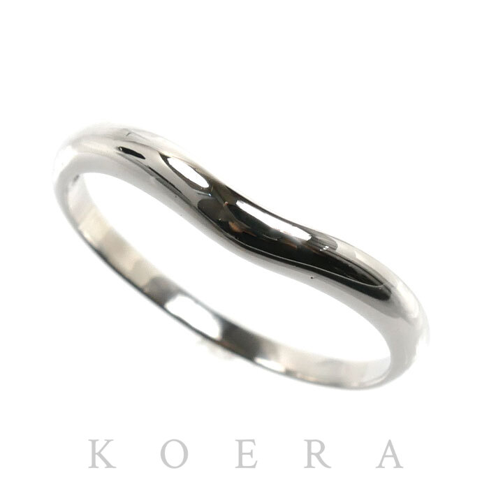 BVLGARI ブルガリ Pt950プラチナ コロナ リング・指輪 13号 3.0g レディース【中古】【美品】
