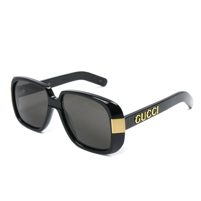 GUCCI グッチ サングラス ブラック GG0318S レディース 005 51□15-140【中古】