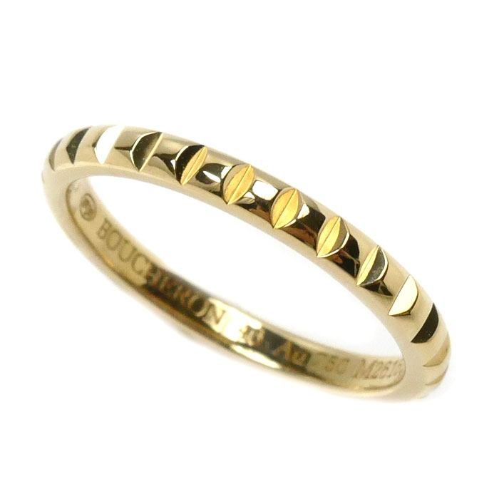 Boucheron ブシュロン K18YG イエローゴールド クルドパリ リング・指輪 JAL01165 6号 46 1.8g レディース【中古】【美品】