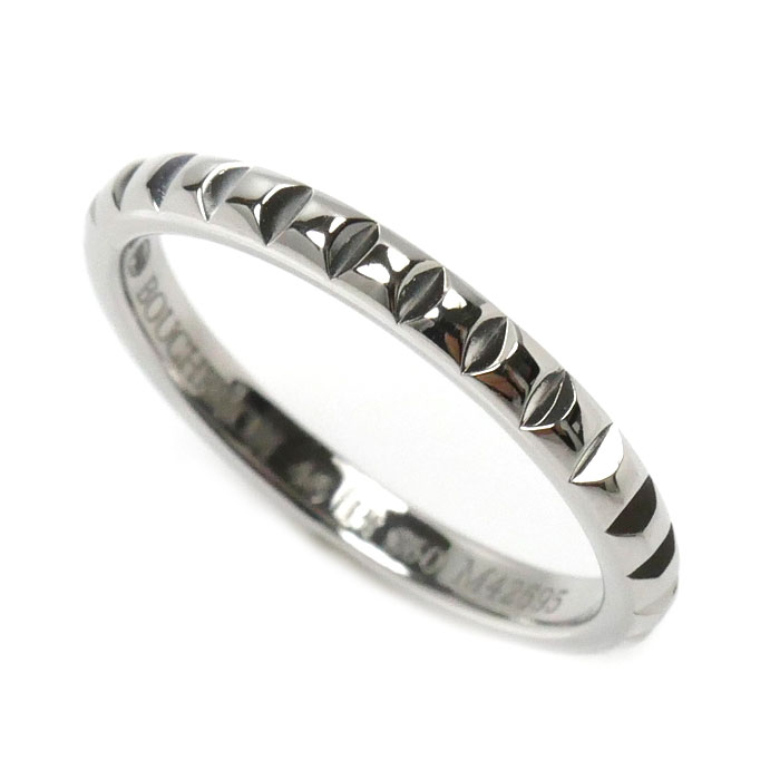 Boucheron ブシュロン Pt950プラチナ クルドパリ リング・指輪 JAL01160 6号 46 2.6g レディース【中古】【美品】