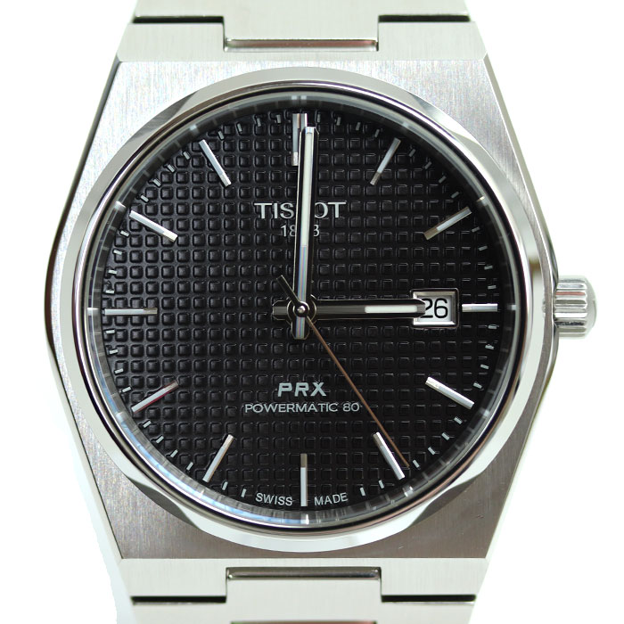 TISSOT ティソ PRX パワーマティック 80 腕時計 自動巻き T137.407.11.051.00 メンズ【中古】【美品】