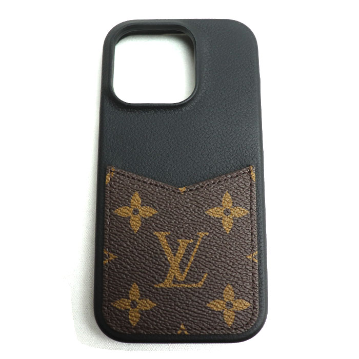 LOUIS VUITTON ルイ・ヴィトン iPhone バンパー 16PRO iPhoneケース モノグラム M12551 レディース【中古】【美品】