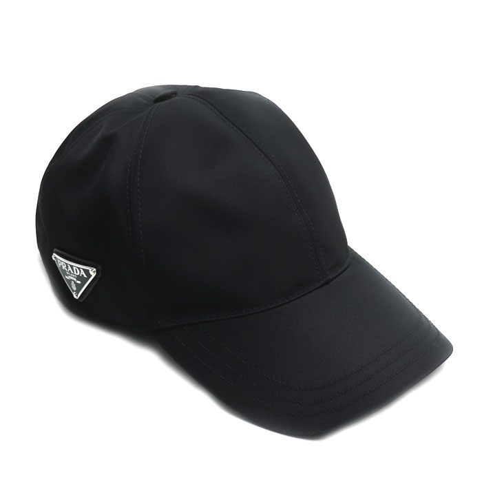 PRADA プラダ Re Nylon キャップ ブラック 2HC274 M ユニセックス【中古】【美品】