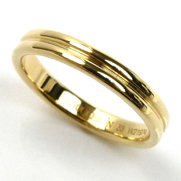 Boucheron ブシュロン K18YG イエローゴールド ゴドロン リング・指輪 JAL00283 12.5号 53 3.7g レディース【中古】【美品】