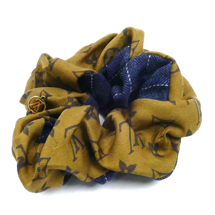 LOUIS VUITTON ルイ・ヴィトン シルク ビーマインドフル ヘアアクセサリー シュシュ M77011 単品 レディース【中古】