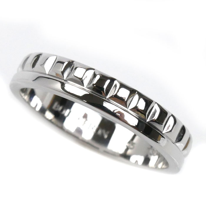 Boucheron ブシュロン K18WG ホワイトゴールド キャトル ラディアント ハーフ リング・指輪 JAL00250 15号 55 4.6g レディース【中古】【美品】