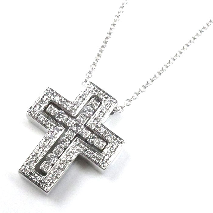 Damiani ダミアーニ K18WG ホワイトゴールド ベルエポック XS ネックレス 20083490 ダイヤモンド 7.6g 50cm レディース【中古】【美品】
