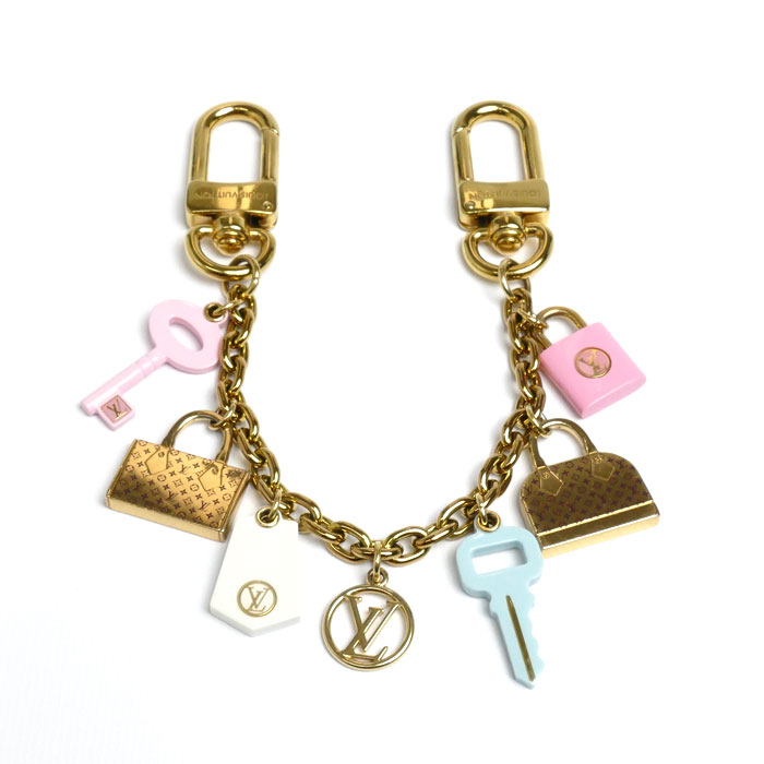 LOUIS VUITTON ルイ・ヴィトン GP バッグチャームチェーンアイコニックス チャーム M01372  レディース【中古】