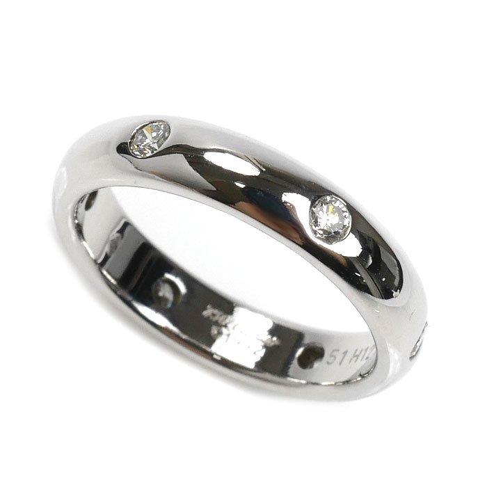 CARTIER カルティエ K18WG ホワイトゴールド ステラ ダイヤ リング・指輪 B4027551 ダイヤモンド 10.5号 51 5.1g レディース【中古】【美品】
