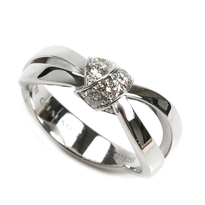 Chaumet ショーメ K18WG ホワイトゴールド リアン セデュクシオン ダイヤ リング・指輪 083053 ダイヤモンド 11号 51 5.6g レディース【中古】【美品】