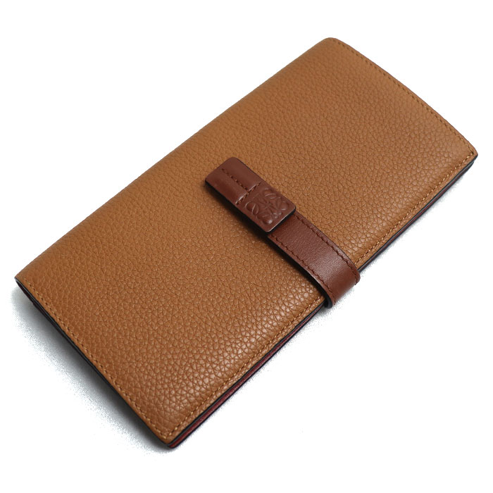 LOEWE ロエベ ラージバーティカルウォレット 長財布 ブラウン C660S40X01 レディース【中古】【美品】