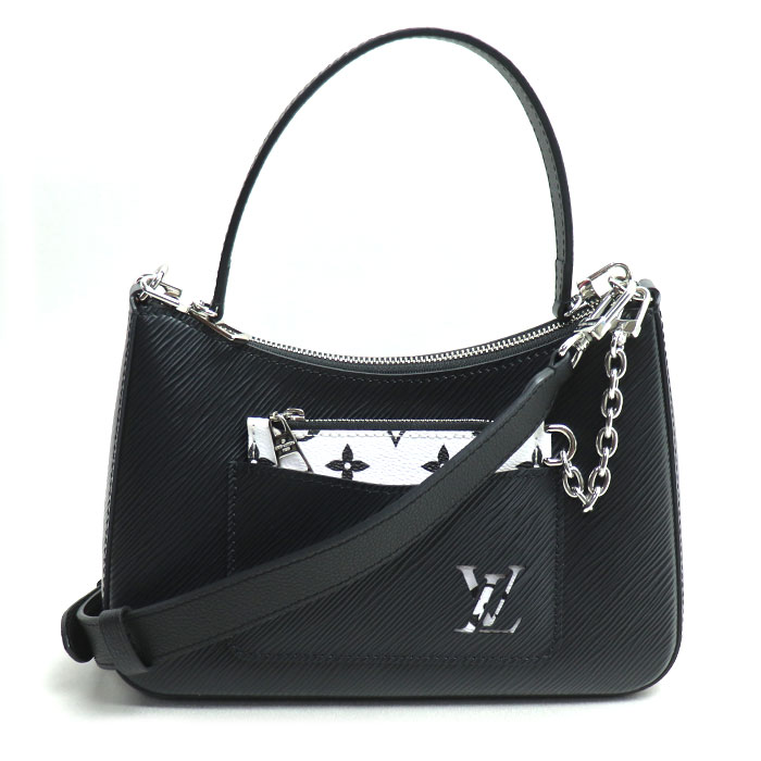 LOUIS VUITTON ルイ・ヴィトン マレル 2Wayショルダーバッグ エピ ノワール M80689 レディース【中古】【美品】