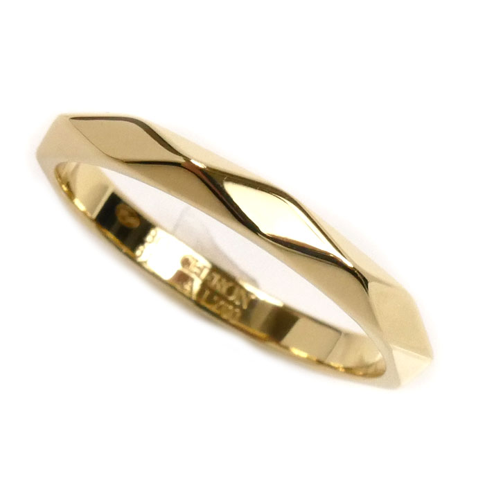 Boucheron ブシュロン K18YG イエローゴールド ファセット ミディアム リング・指輪 JAL00092 20.5号 61 4.0g レディース【中古】【美品】