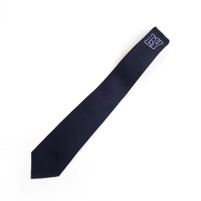 LOUIS VUITTON ルイ・ヴィトン ネクタイLVランチ ネクタイ ネイビー M93396 メンズ【中古】