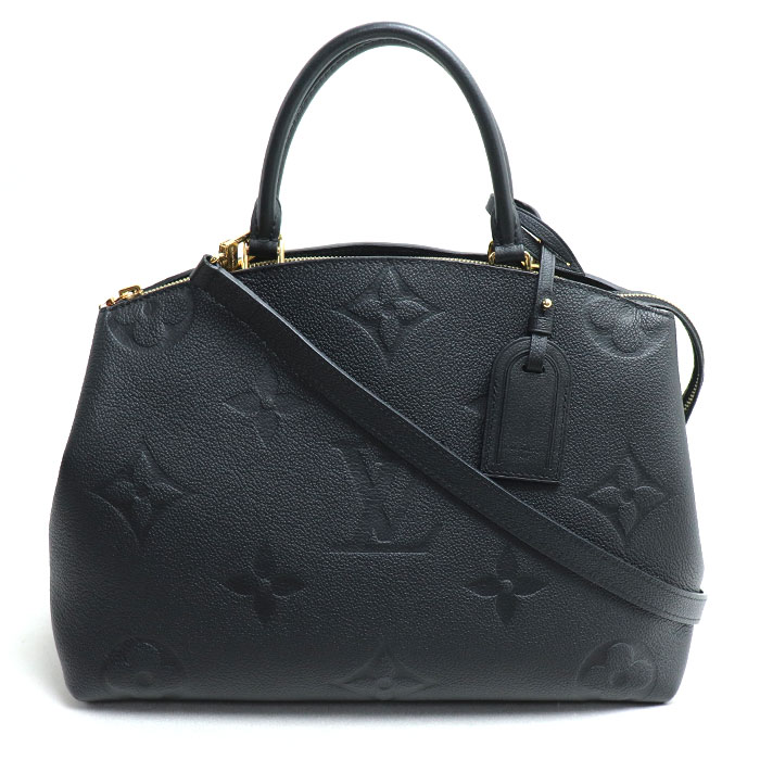 LOUIS VUITTON ルイ・ヴィトン グランパレMM 2Wayショルダーバッグ モノグラムアンプラント ブラック M45811 レディース【中古】