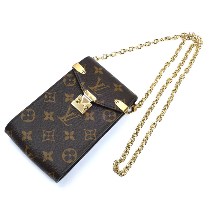 LOUIS VUITTON ルイ・ヴィトン フォンポーチ メティス  ショルダーバッグ モノグラム ブラウン M13572 レディース【中古】【極美品】